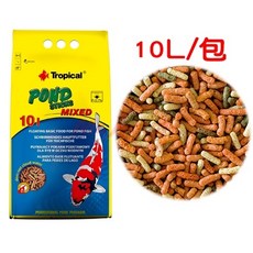Tropical 錦鯉綜合條狀飼料, 1個, 錦鯉綜合條狀飼料10L