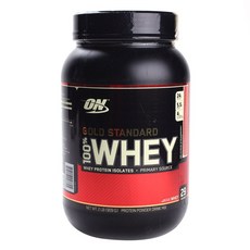 OPTIMUM NUTRITION 乳清蛋白粉 草莓口味, 909g, 1桶