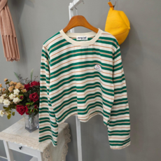 라라 단가라 크롭 긴팔티