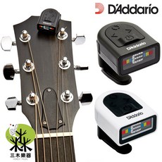 D'addario PW-CT-12 迷你夾式調音器 吉他 貝斯 planet waves, 白, 1個