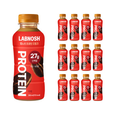 랩노쉬 프로틴 드링크 마일드 라떼 (입), 350ml, 12개