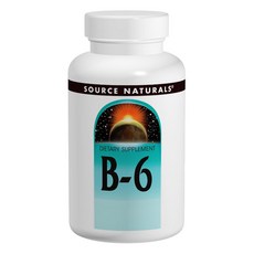 SOURCE NATURALS 維他命B-6錠 50mg, 1個, 100 件