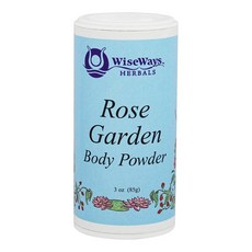 와이즈웨이스허벌스 로즈 가든 바디 파우더, 85g, 1개