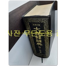 [개똥이네][중고-상] 85신정판 대한한사전