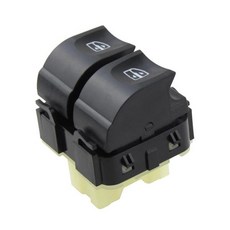 이중 자동차 파워 윈도우 메인 컨트롤 스위치 단추 르노 호환 캉구 트래픽 클리오 MK IV 다시아 로디 도커, 1개