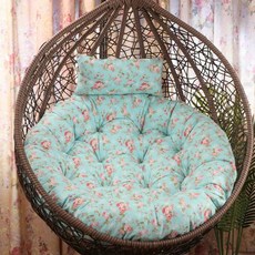 흔들의자쿠션 라탄 안락 등박이 방석 시트 리클라이너 쿠션 의자 체어 쇼파, 1개, W. 면화 벚꽃