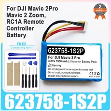 DJI Mavic 2ProDJI Mavic Zoom Control 2 Pro Li-po 폴리머 충전식 623758-1S2P용 새로운 3.83v 4000mAh 배