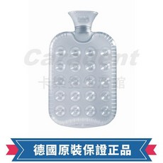 卡樂登 德國原裝 保固兩年 Fashy 坐墊式 半透明 裸袋 熱水袋 冰袋 1.2L, 1個