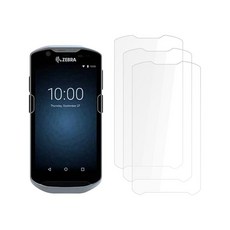 SCDIYEER Zebra TC51 TC510K TC52 TC52X TC56 TC57 TC57X 바코드 스캐너용 강화 유리 액정보호필름 3개 HD 청소 긁힘 충격 보호, SCDIYEER Zebra TC51 TC510K TC5