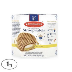 Daelmans 스트룹와플 허니 와플 8개, 230g, 1개