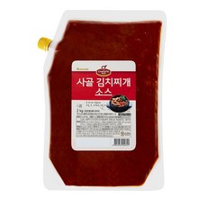 쉐프원 사골 김치찌개소스 2kg(S)/청정원 소스, 1개, 2kg