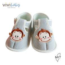 Vivibaby 聰明小猴學步鞋 嬰兒防滑軟底鞋 MIT台灣製造 舒適保暖