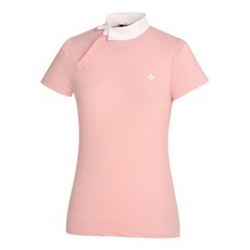 레노마골프 여성 배색 변형 카라 지짐이 반팔 티셔츠 RWTHL6115-411 2802040