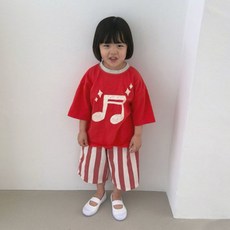 미뇽 음표티(XS~XL), L