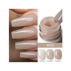 24가지 색상 15ML 아이스 스루 컬러 젤 매니큐어 세미 퍼머넌트 네일 아트 담그기 UV LED 살롱 DIY, 21 M020