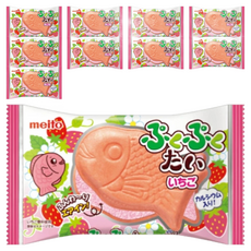 메이토 푸쿠푸쿠 도미 딸기맛, 16.5g, 10개