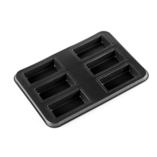 휘낭시에틀 6구 양면코팅 미니오븐용팬, 1개