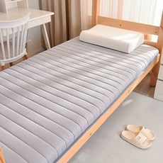 기숙사 싱글 매트리스 자취 원룸 쿠션 라텍스 수면 1인용 매트 토퍼 1. 그레이 5cm 80x190cm