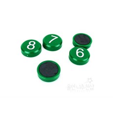 NNBS 화이트 보드 게시판 숫자 동전 자석 1-10 자석칠판 숫자자석, 파랑