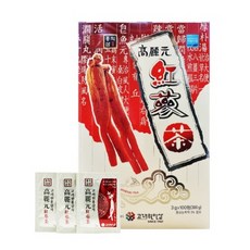 고려원 홍삼차 농축액 건강음료 고형차 하루한팩 고려홍삼