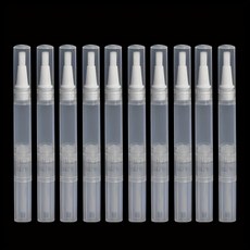 손가락 모양의 오일펜 세트 파운데이션 펜 스타일의 병 브러시 포함., 2ml 10개 바이알