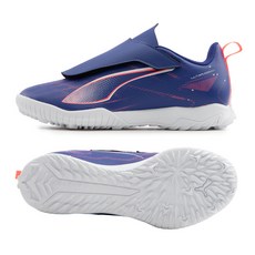 푸마 주니어 키즈 풋살화 퍼플 벨크로 찍찍이 울트라5 플레이 TT