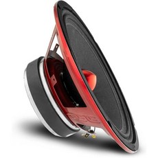 DS18 PROX6.4BM 라우드스피커 6.5인치 미드레인지 레드 알루미늄 불렛형 최대 500W RMS 250W 4옴 자동차 또는 트럭 스테레오 사운드 시스템용 프리미엄급 오디, Bullet, 8-Ohms, 10-Inches