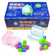 공기놀이 1개 공깃돌 학습 교재 놀이 공기 투명, 단품