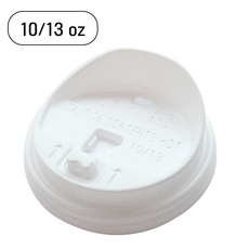 [10/13oz] 롱개폐형 핫컵 뚜껑 화이트 머그리드형 덮개 종이컵 뚜껑 테이크아웃, 1개, 100개