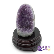 【鑫運來】烏拉圭紫晶鎮300g以上(紫晶能量春節開運祕法), 1個