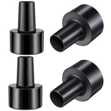 6.4cm(2-1/2인치)에서 3.2cm(1-1/4인치) 진공 호스 어댑터 2개 Shop Vac과 호환 건식 습식 블랙 청소기 교체 액세서리용 142916, 4