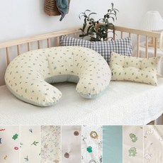 쁘리엘르 출산선물 순면 신생아 임산부 수유쿠션+베개 세트 8type 182670, 쁘리엘르 쿠마