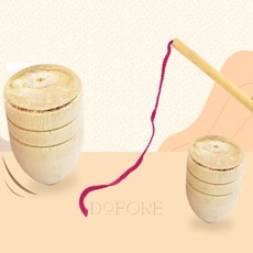 민속팽이 세트 줄팽이