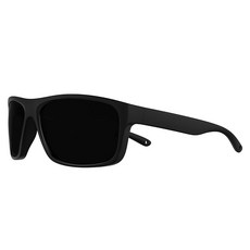 남성용 WISTON Z87 선글라스 146MM 전면 폭 랩어라운드 안전 안경 UV400 스포츠 직사각형 프레임 Z8247, Matte Bla /Dark Bla, 1개