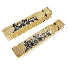 肥婆奶奶 火車笛 奎丁同款 汽笛 兒童火車笛 火車聲 火車聲音 火車哨 親子教具 木制樂器 生日禮物 上課無聊玩具, 1個, 彩色