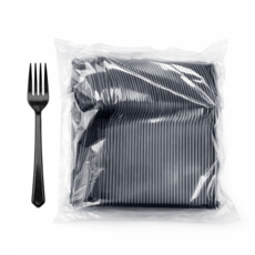 일회용 미니포크 디저트 155mm 검정 벌크 (개별포장X) 2000개입, 1개, 2000개