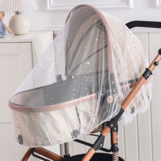 유모차 모기장 휴대용 아기 보호망 유모차 방충망 신생아