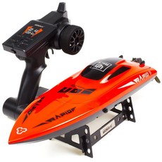 치어윙 UDI 2.4Ghz RC 레이싱 보트 30KM/H 고속 전자 리모컨 보트 보트, Red