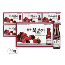 광동 복분자 음료, 100ml, 50개