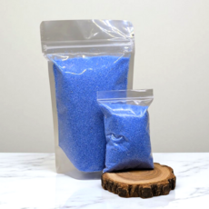 테라리움재료 색모래 칼라규사 1mm 하늘색 바다모래, 90g, 1개, 하늘색모래