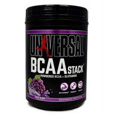 Universal Nutrition 유니버셜 뉴트리션 BCAA 스택 글루타민 그레이프 스플래쉬 1kg STACK, 1개