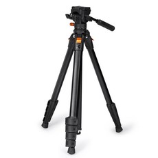 카메라 삼각대 컴팩트 경량 K&F CONCEPT 높이 187 cm