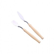 회화 작업 팔레트 그림 물감 스테인리스 믹싱 오일 아크릴 화가 전문가, 1개, 뾰족 DC003906
