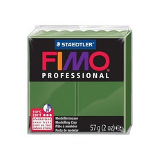 Staedtler Fimo 프로페셔널 오븐 경화 모델링 클레이 57G 리프 그린