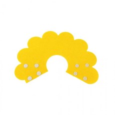 부직포 넥카라 옐로우 S, 1개, 기본