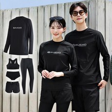 비욘 상하의 5종 세트 래쉬가드 빅사이즈 래쉬가드 래쉬가드세트