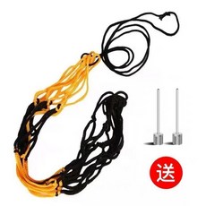 無品牌 籃球袋 籃球包 籃球網袋 收納袋 足球網兜 球袋 裝籃球的袋子, 1個, 黑黃小網兜