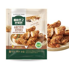 올바르고 반듯한 슈퍼크런치 치킨텐더 440g 3개