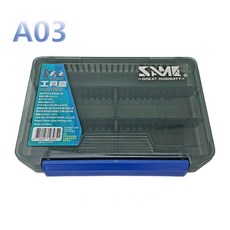SAME 莎美 武士系列工具盒 A01/A02/A03/A04/A05/A06 游動丸 路亞 船釣 飄帶, 1個, A03(長205*寬145*厚30mm)