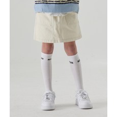 LEE KIDS 데님 미니 스커트 화이트 LK2501SR74WH 489808